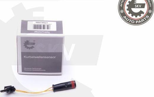 Esen SKV 17SKV560 - Сигнализатор, износ тормозных колодок abcparts.ee