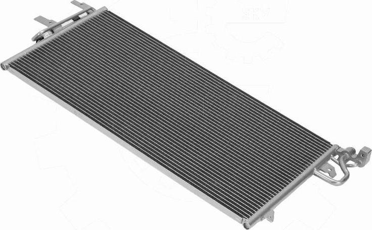 Esen SKV 86SKV154 - Конденсатор кондиционера abcparts.ee