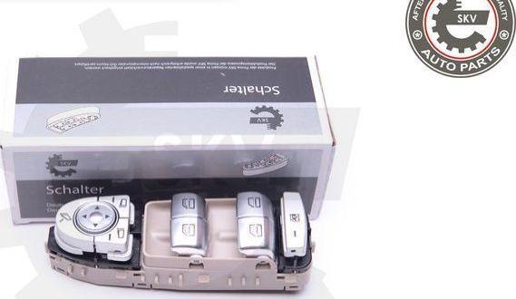 Esen SKV 37SKV055 - Выключатель, стеклоподъемник abcparts.ee