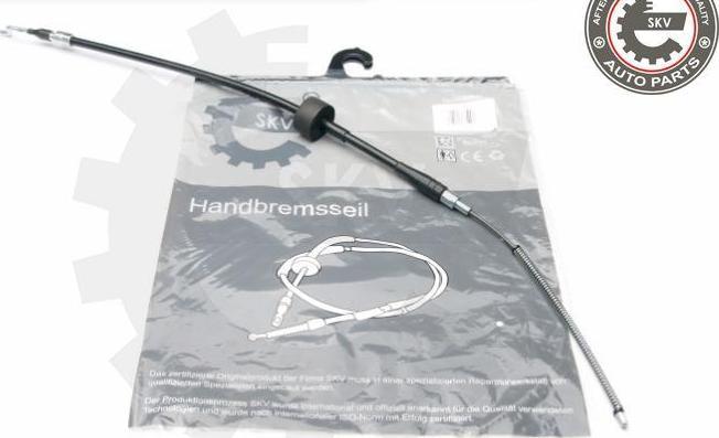 Esen SKV 25SKV516 - Тросик, cтояночный тормоз abcparts.ee