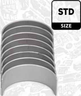 ET Engineteam LP006100 - Комплект шатунных вкладышей abcparts.ee