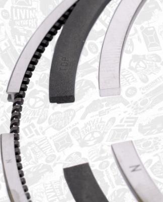 ET Engineteam R1013200 - Комплект поршневых колец abcparts.ee