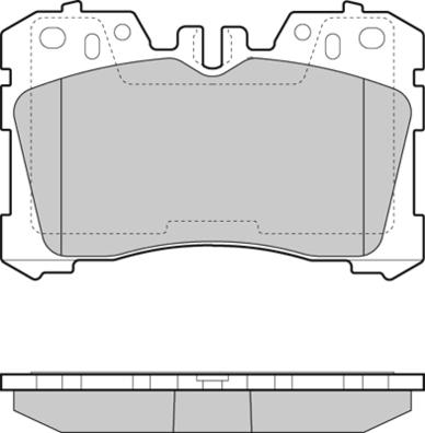 MDR MFP-22020 - Тормозные колодки, дисковые, комплект abcparts.ee