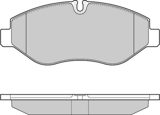 E.T.F. 12-1324 - Тормозные колодки, дисковые, комплект abcparts.ee