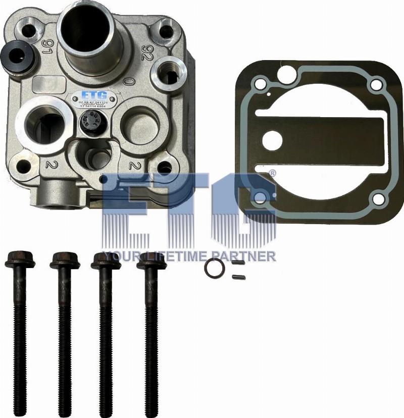 ETG Automotive 02.99.42.241321 - Головка цилиндра, пневматический компрессор abcparts.ee