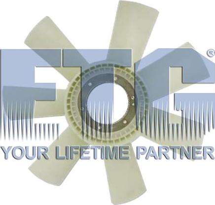 ETG Automotive 02.04.20.235180 - Крыльчатка вентилятора, охлаждение двигателя abcparts.ee