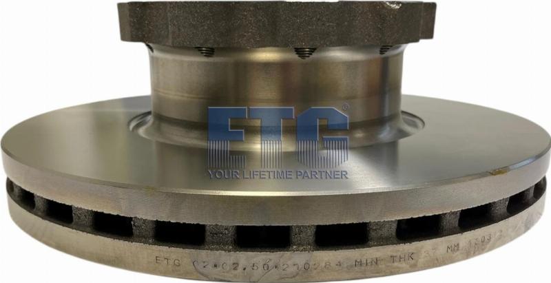ETG Automotive 02.02.50.210284 - Тормозной диск abcparts.ee