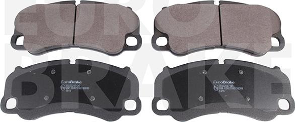 Eurobrake 55022247136 - Тормозные колодки, дисковые, комплект abcparts.ee