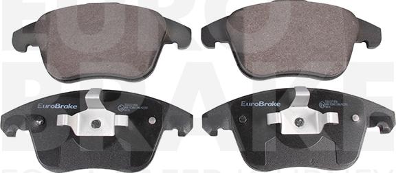 Eurobrake 5502221956 - Тормозные колодки, дисковые, комплект abcparts.ee