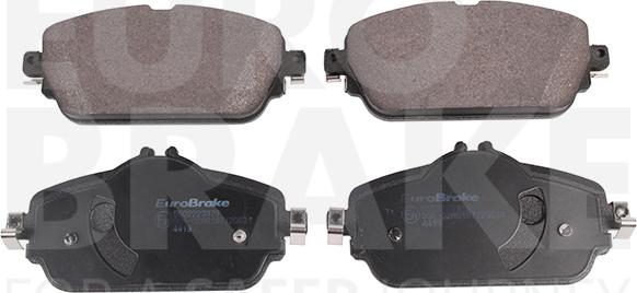 Eurobrake 5502223379 - Тормозные колодки, дисковые, комплект abcparts.ee