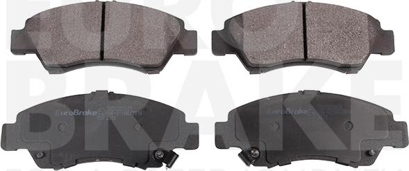 Eurobrake 5502222625 - Тормозные колодки, дисковые, комплект abcparts.ee