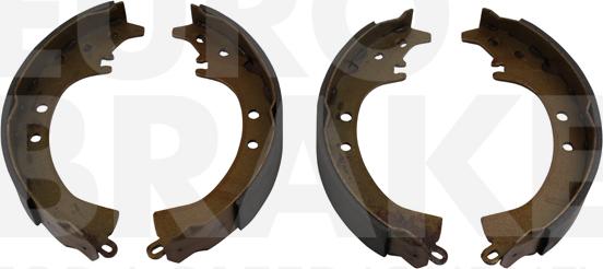 Eurobrake 58492745439 - Комплект тормозных колодок, барабанные abcparts.ee