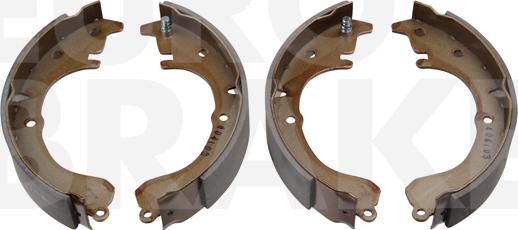 Eurobrake 58492745502 - Комплект тормозных колодок, барабанные abcparts.ee