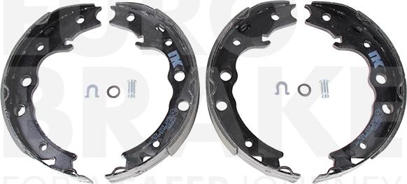 Eurobrake 58492745881 - Комплект тормозов, ручник, парковка abcparts.ee