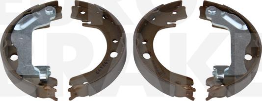 Eurobrake 58492745748 - Комплект тормозов, ручник, парковка abcparts.ee