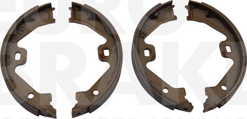 Eurobrake 58492740688 - Комплект тормозов, ручник, парковка abcparts.ee