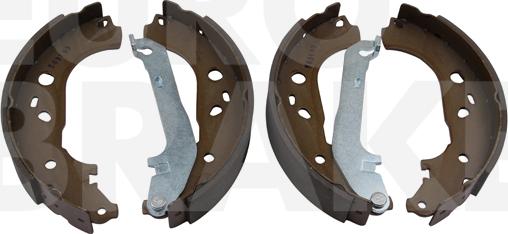 Eurobrake 58492725728 - Комплект тормозных колодок, барабанные abcparts.ee