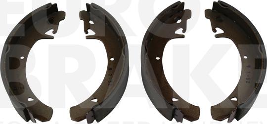 Eurobrake 58492723442 - Комплект тормозных колодок, барабанные abcparts.ee