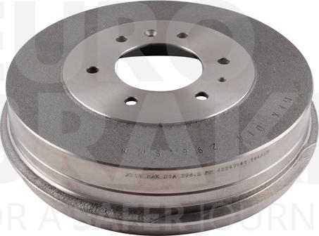 Eurobrake 5825253214 - Тормозной барабан abcparts.ee
