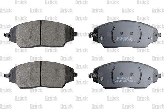 EURO ESPAÑA EE-PD338 - Тормозные колодки, дисковые, комплект abcparts.ee