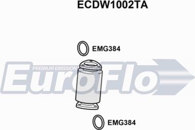 EuroFlo ECDW1002TA - Катализатор abcparts.ee