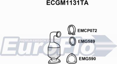 EuroFlo ECGM1131TA - Катализатор abcparts.ee