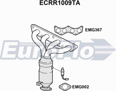 EuroFlo ECRR1009TA - Катализатор abcparts.ee