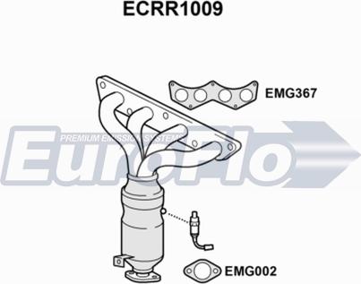 EuroFlo ECRR1009 - Катализатор abcparts.ee