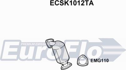 EuroFlo ECSK1012TA - Катализатор abcparts.ee