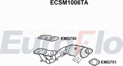 EuroFlo ECSM1006TA - Катализатор abcparts.ee