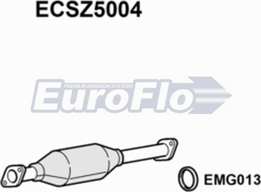 EuroFlo ECSZ5004 - Катализатор abcparts.ee