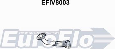 EuroFlo EFIV8003 - Труба выхлопного газа abcparts.ee