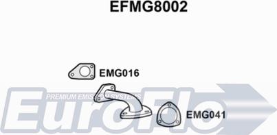 EuroFlo EFMG8002 - Труба выхлопного газа abcparts.ee