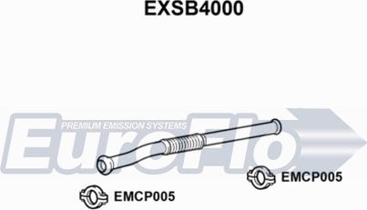 EuroFlo EXSB4000 - Труба выхлопного газа abcparts.ee
