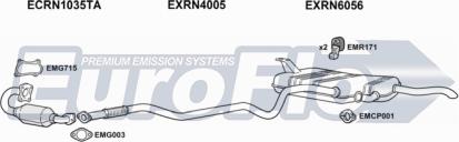 EuroFlo RNLAG19D 1008F - Система выпуска ОГ abcparts.ee