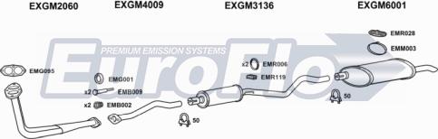 EuroFlo VLAST16D 1004D - Система выпуска ОГ abcparts.ee