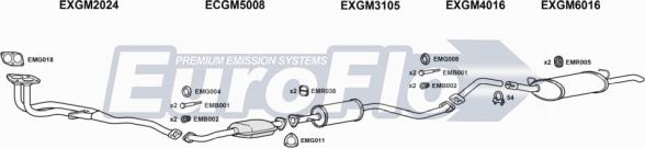 EuroFlo VLCAV18 1008C - Система выпуска ОГ abcparts.ee
