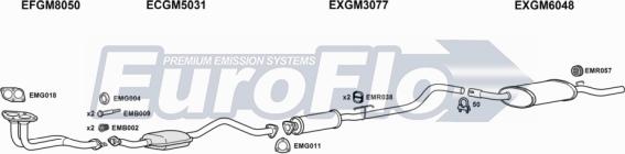 EuroFlo VLNOV14 1008 - Система выпуска ОГ abcparts.ee
