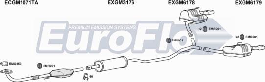 EuroFlo VLVEC28 1004 - Система выпуска ОГ abcparts.ee