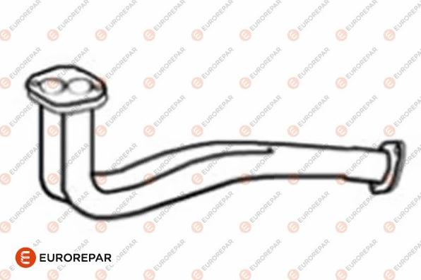 EUROREPAR 1609216080 - Труба выхлопного газа abcparts.ee