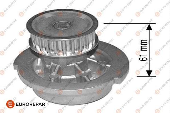 EUROREPAR 1611788680 - Водяной насос abcparts.ee