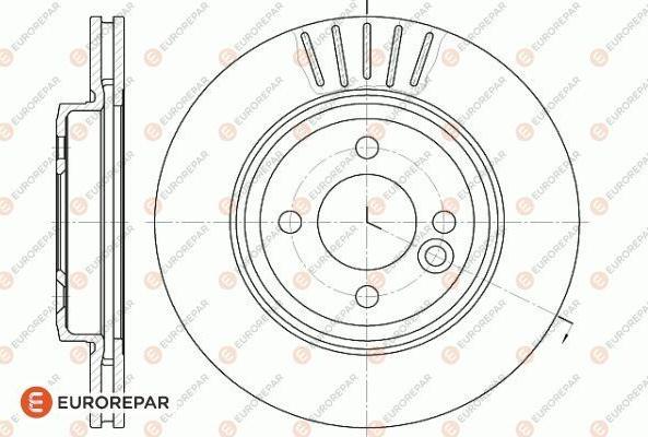 EUROREPAR 1618884780 - Тормозной диск abcparts.ee
