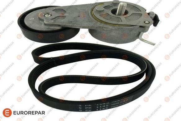 EUROREPAR 1612062980 - Поликлиновый ременный комплект abcparts.ee