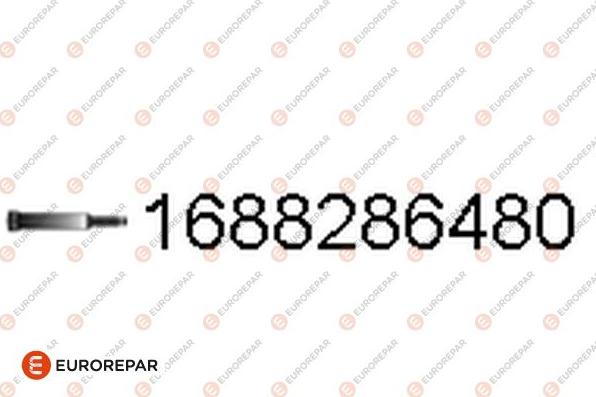 EUROREPAR 1688286480 - Болт, система выпуска abcparts.ee