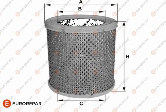 EUROREPAR 1682263480 - Воздушный фильтр двигателя abcparts.ee