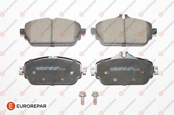 EUROREPAR 1639381880 - Тормозные колодки, дисковые, комплект abcparts.ee