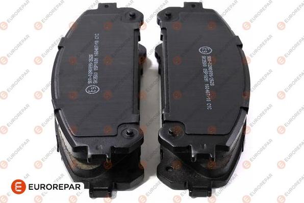 EUROREPAR 1635142580 - Тормозные колодки, дисковые, комплект abcparts.ee