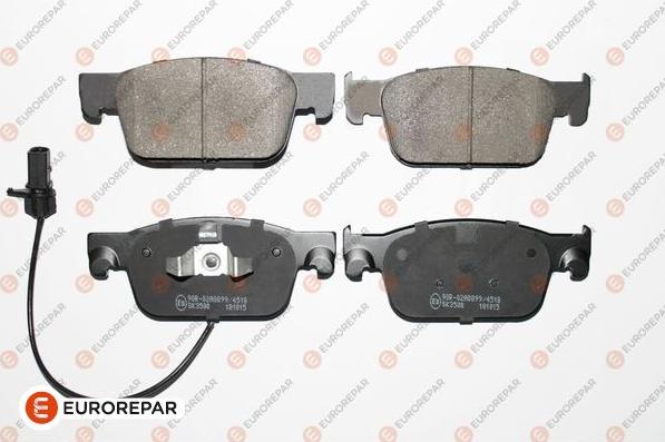 EUROREPAR 1675992380 - Тормозные колодки, дисковые, комплект abcparts.ee