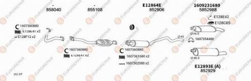 EUROREPAR 101423 - Система выпуска ОГ abcparts.ee