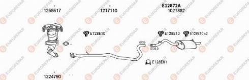 EUROREPAR 101051 - Система выпуска ОГ abcparts.ee